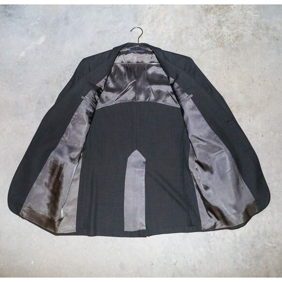 Brooks Brothers “346” Suit Set Black Blazer & Trouser Matching Set Size 43R - Picture 5 of 8